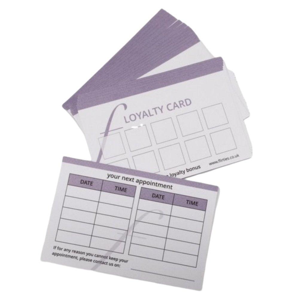 Appointment / Loyalty Cards - flirties