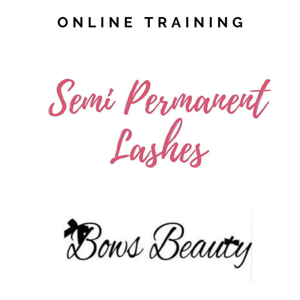Semi permanent Lash Training (online) - including full kit - flirties