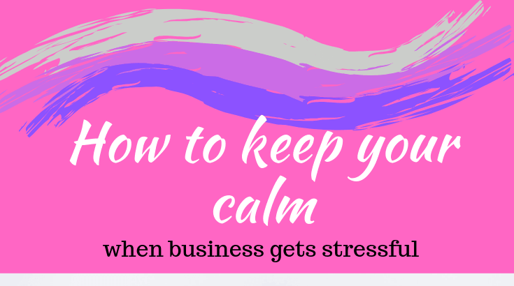 How to keep your calm (even when it is busy) - flirties