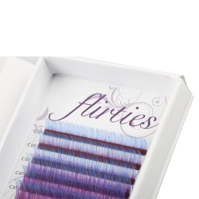 Coloured lashes  - Mixed Minis - flirties