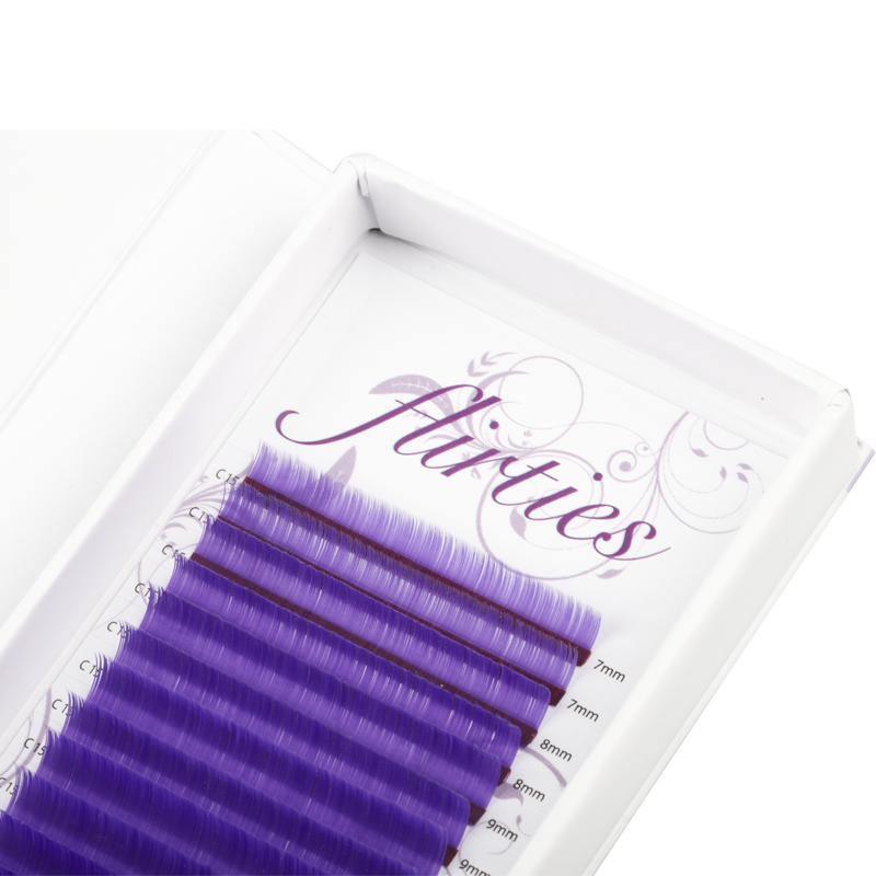 FLIRTIES ELLIPSE LASHES (flat) - COLOURED - flirties