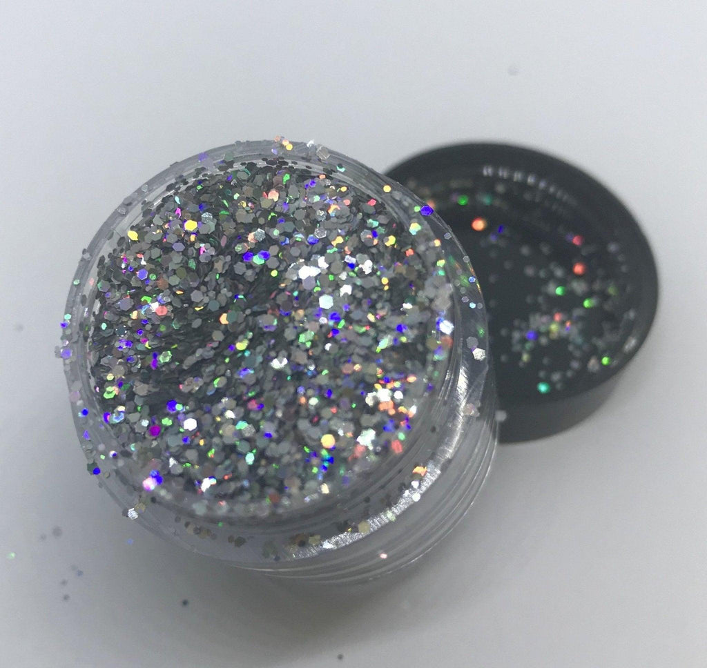 flirties glitter / sparkle Laser Silver (8g) - flirties