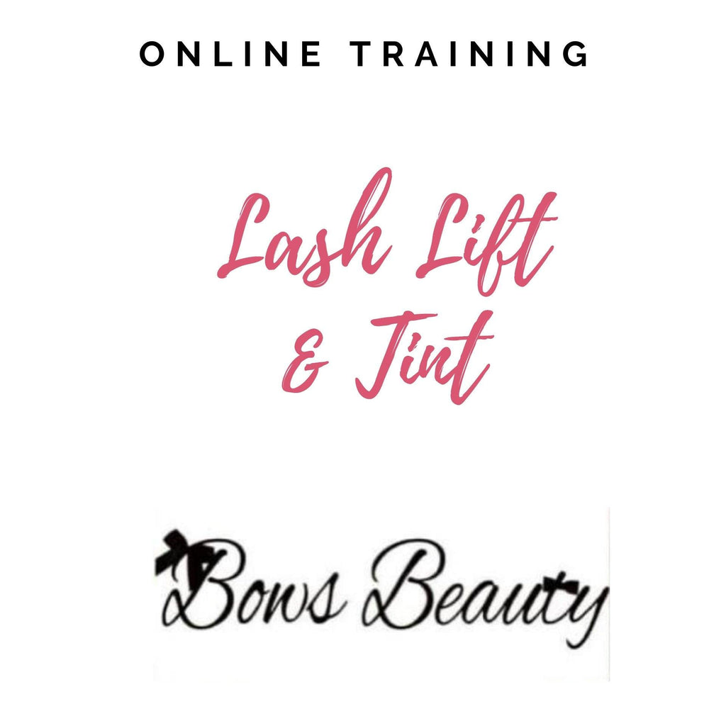 Lash Lift & Tint Training (online) - including full kit - flirties