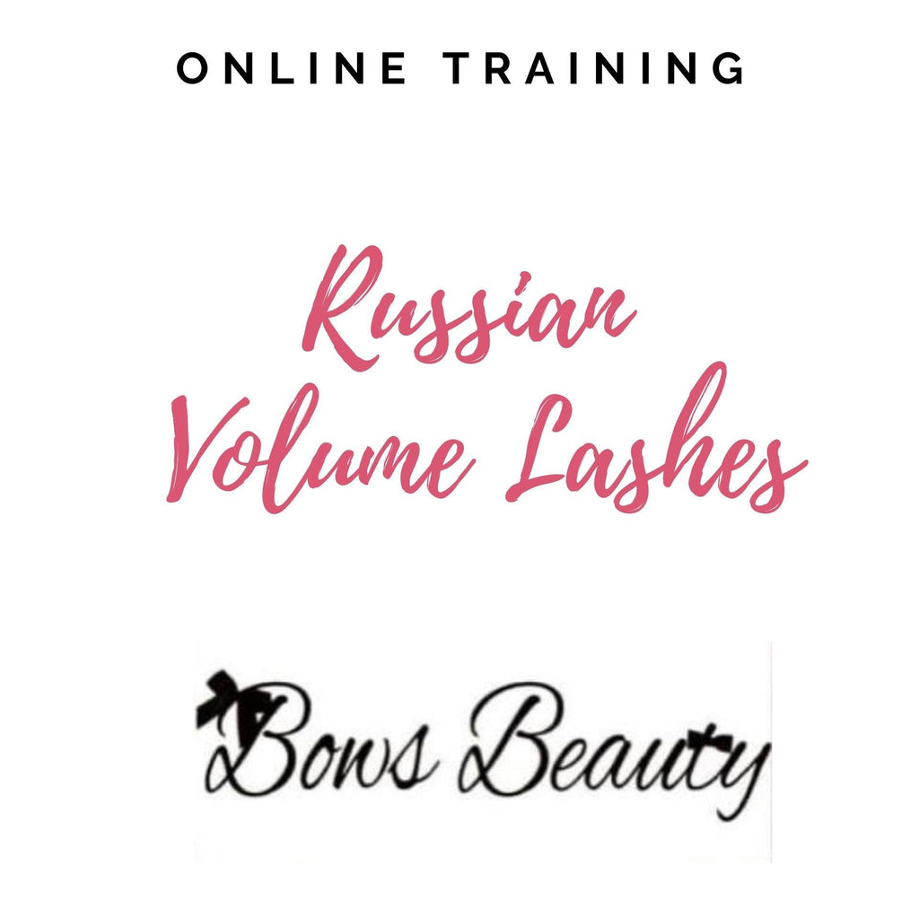 Russian Volume Lash Training (online) - including full kit - flirties